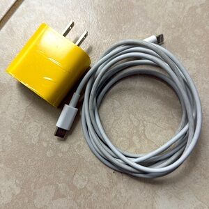 USB-C Power Adapter with Cord – Lightning Speed Charging for iPhones